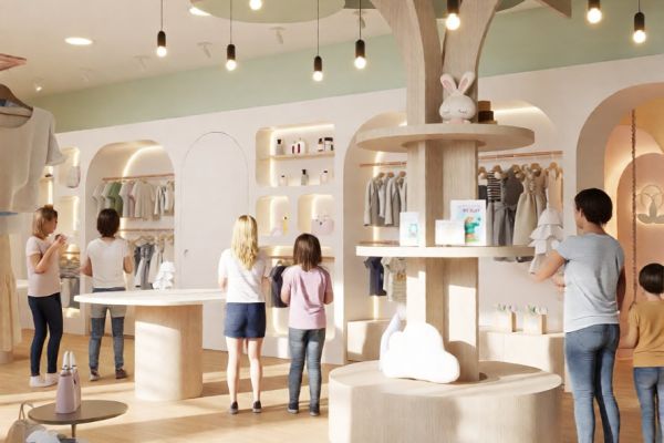 Дизайн интерьера детского магазина