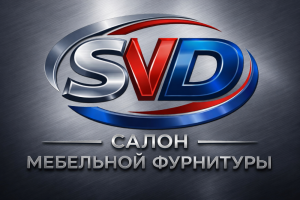 Дизайн двухсторонней визитки для салона мебельной фурнитуры