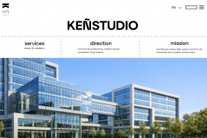 Сайт архитектурного бюро в Алматы