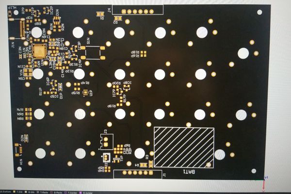 Разработка платы модульной клавиатуры с Bluetooth