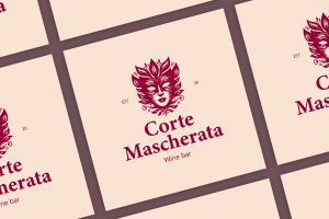 Логотип для винного бара