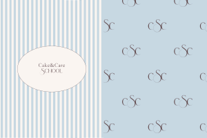 Фирменный стиль для онлайн школы кондитеров Cake&Care School