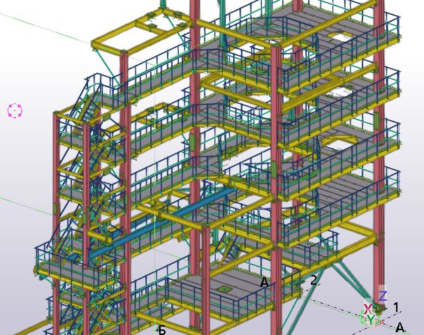 Разработка проекта КМД в программе Текла Стракчерз