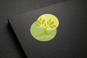 Разработка дизайн логотипа Eco Shop
