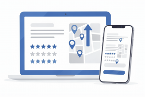 SERM‑аудит и улучшение репутации офлайн‑школы (Яндекс.Карты, 2ГИС, Google Maps)