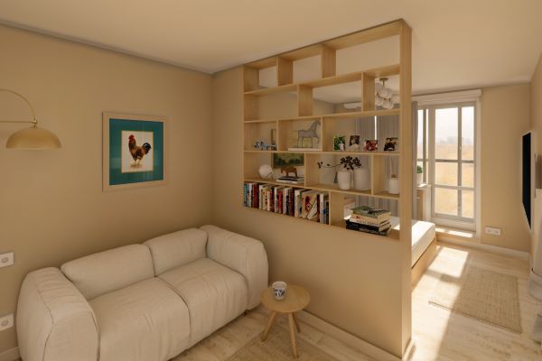 1-комнатная квартира