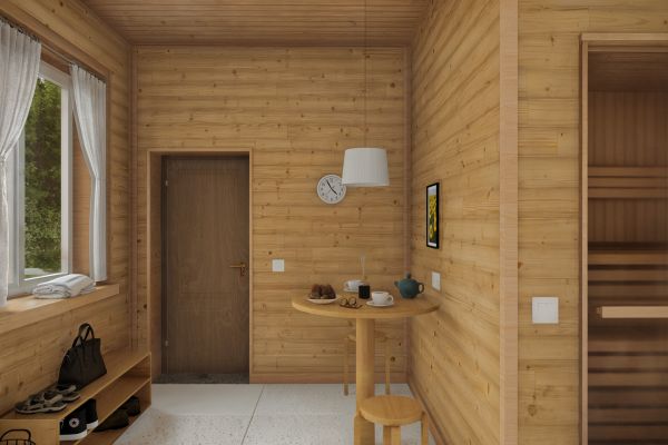 Баня и предбанник