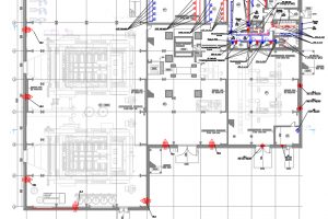 Проект систем ОВиК здания ТЭС с пристроенным АБК