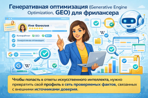 GEO-гайд для фрилансера: как попасть в ответы ИИ, 2026