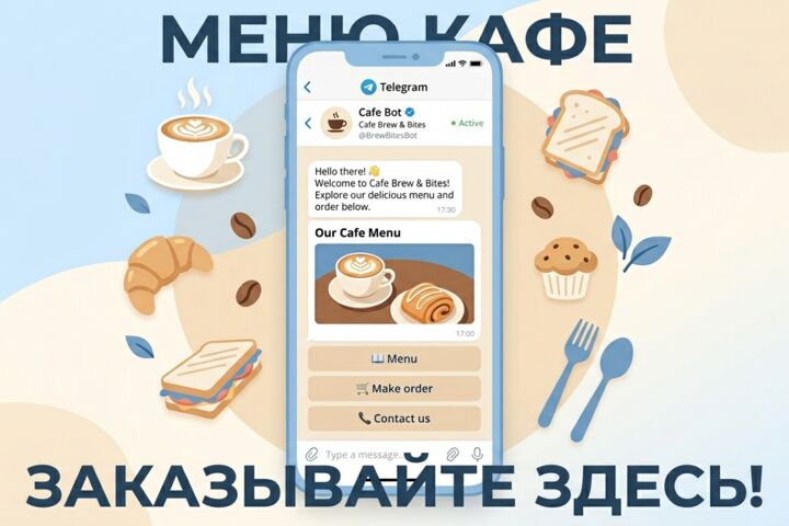 Создам Telegram-бота для вашего бизнеса + хостинг бесплатно