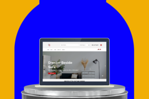 Сайт интернет-магазин интерьера на WooCommerce
