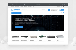 Интернет магазин телекоммуникации Exabit