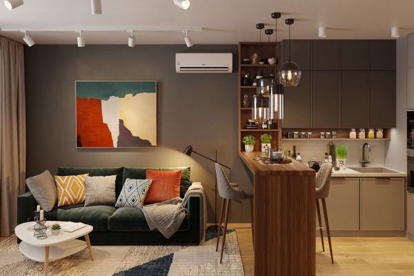 Студия для молодого человека