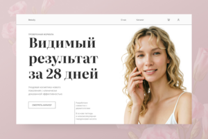 Дизайн-концепт первого экрана