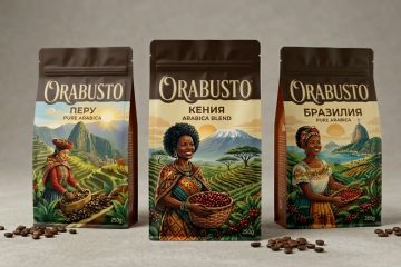 Разработка бренда кофе "Orabusto"