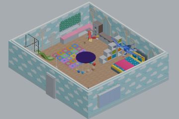 Разработка локации для мобильной игры Ragdoll Chaos: Physics Sandbox