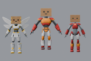 Создание персонажей