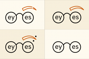 Создание логотипа для магазина очков