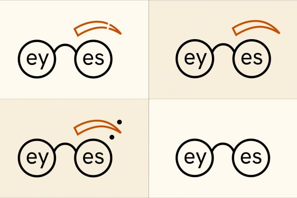 Создание логотипа для магазина очков