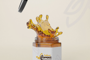 Создание уникального айдентика и динамичного 3D-рендера для премиального бренда меда.