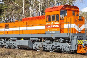 Кузов дизельного блока тепловоза ТЭМ-2