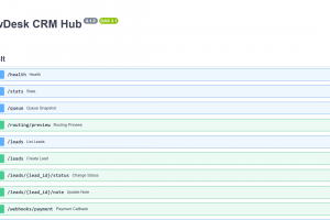 Веб-сервис заявок с CRM и Telegram-уведомлениями