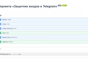 Сервис подтверждения входа через Telegram