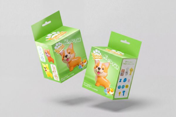 дизайн коробочки для игрушки