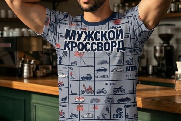 Принт для мужской футбоки