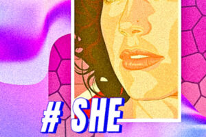 постер SHE IS COOL