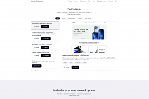 Гибкая система портфолио для Laravel-сайта с тремя типами проектов и auto-unpack ZIP