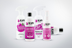 Дизайн этикеток линейки бытовой химии Ilvo gloss😍