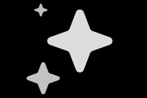 Lottie-анимация звёзд для интерфейса на основе SVG и видео-референса