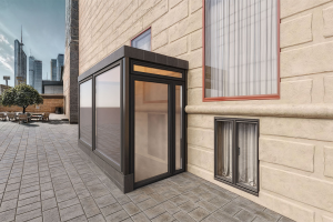 3D-визуализация «Свет в глубине: современный павильон в сердце истории»