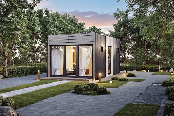 Модульные миры: фотореалистичная 3D-визуализация быстровозводимых домов