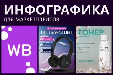 Инфографика для маркетплейса Wildberries.