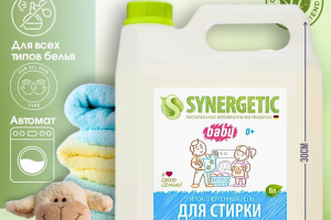 Инфографика для маркетплейсов — Гипоаллергенный детский гель для стирки