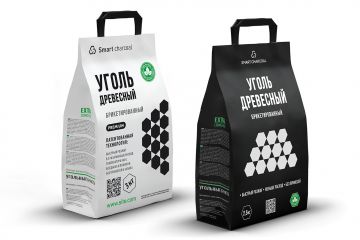 Упаковка для древесного угля