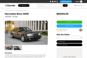 Сайт для выставления объявлений