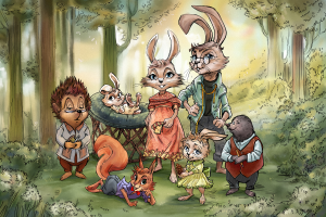 Разработка персонажей и иллюстраций