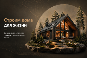 Разработал премиальный корпоративный сайт для строительной компании