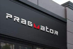 Вывеска компании "Pragmator"