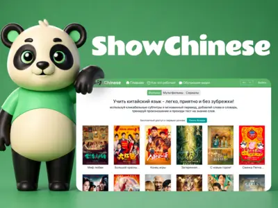 Разработка образовательной платформы Show‑Chinese для изучения китайского языка по фильмам