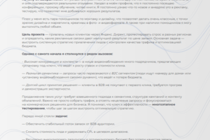 Кейс видеонаблюдение Яндекс директ. Продвижение реклама B2B