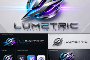 Логотип для бренда Lumetric