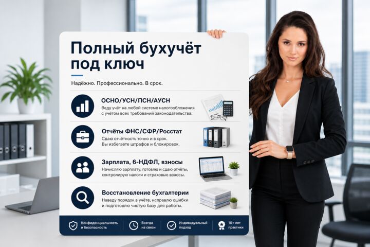 Бухгалтерские услуги - 5726983