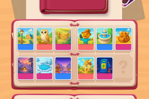 Game UI для мобильной казуальной игры