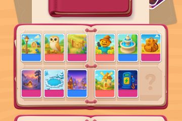 Game UI для мобильной казуальной игры