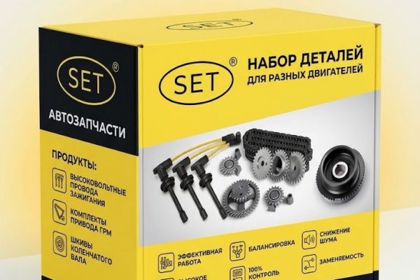 Создание единой стилистики карточки для маркетплейса.