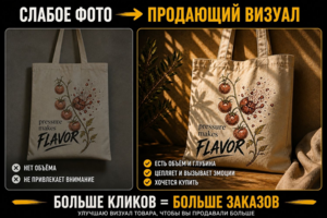 Продажный визуал для карточки товара WB/Ozon
